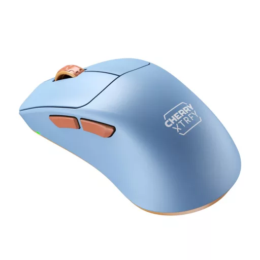 CHERRY XTRFY CX-M64W-BLUE egér Játék Vezeték nélküli RF 26000 DPI