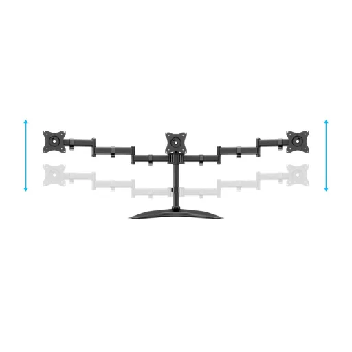 Multibrackets 3392 asztali TV konzol 68,6 cm (27") Fekete