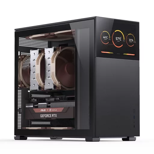 Jonsbo D41 STD Midi Tower Fekete