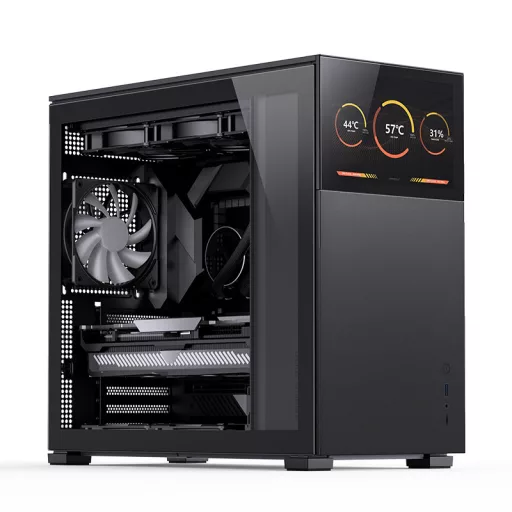 Jonsbo D41 STD Midi Tower Fekete