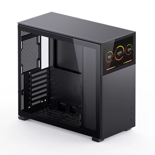 Jonsbo D41 STD Midi Tower Fekete