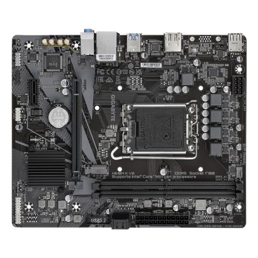 GIGABYTE H610M K V2 Intel H610 LGA 1700 Micro ATX
