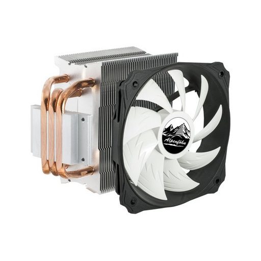 Alpenföhn Ben Nevis Processzor Hűtő 12 cm Fekete, Réz, Ezüst, Fehér