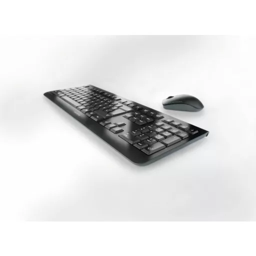CHERRY DW 3000 billentyűzet Egér mellékelve Otthoni/irodai Vezeték nélküli RF QWERTY Olasz Fekete