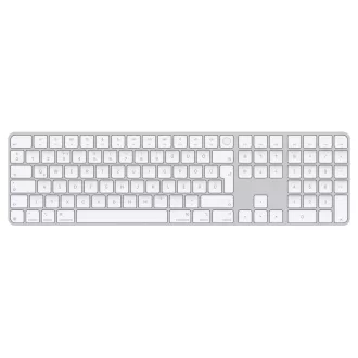   Apple MXK73MG/A billentyűzet Univerzális USB + Bluetooth QWERTZ Magyar Fehér