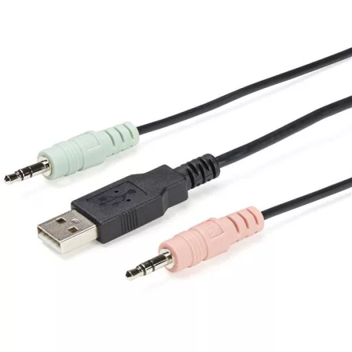 StarTech.com SV211DPUA4K KVM kapcsoló Fekete