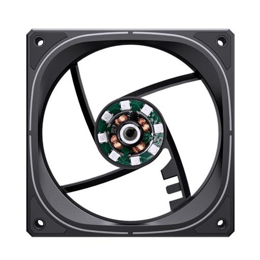 Jonsbo FR-505B 12 cm Fekete, Fehér 1 db