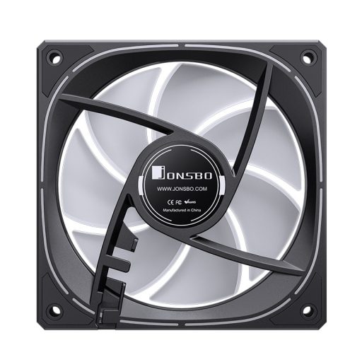 Jonsbo FR-505B 12 cm Fekete, Fehér 1 db