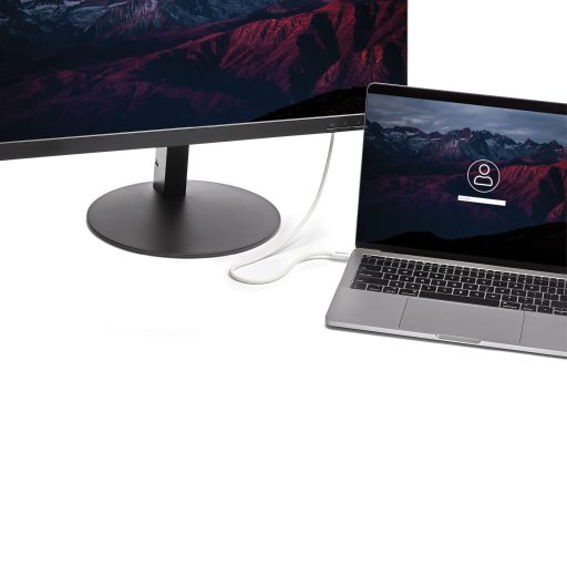 StarTech.com TBLT34MM50CW Thunderbolt kábel 0,5 M 40 Gbit/s Fehér