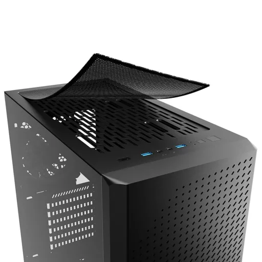 Sharkoon VS9 RGB Midi Tower Fekete