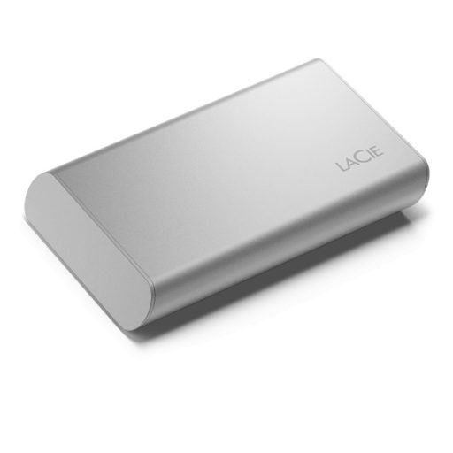 LaCie STKS1000400 külső SSD meghajtó Thunderbolt™ technológia 1 TB USB C-típus 3.2 Gen 2 (3.1 Gen 2) Ezüst