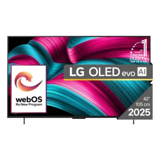   LG OLED evo AI OLED42C51LA televízió 106,7 cm (42") 4K Ultra HD Smart TV Wi-Fi Fekete