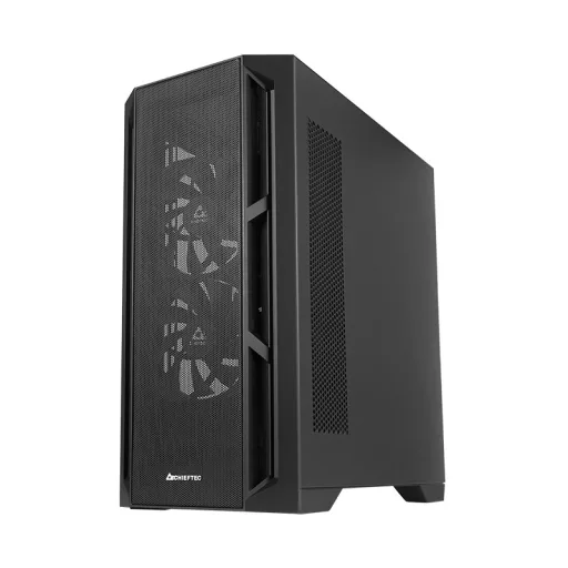Chieftec APEX AIR GA-01B-M-OP ATX Midi Tower Fekete