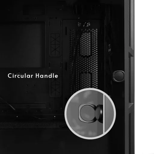 Chieftec APEX AIR GA-01B-M-OP ATX Midi Tower Fekete