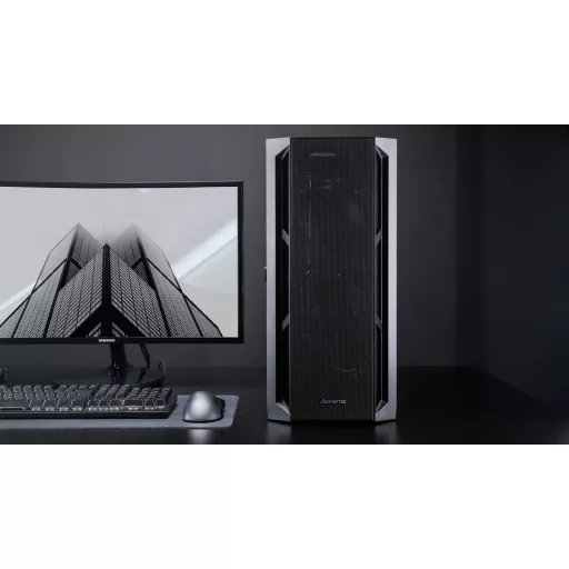 Chieftec APEX AIR GA-01B-M-OP ATX Midi Tower Fekete