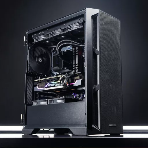 Chieftec APEX AIR GA-01B-M-OP ATX Midi Tower Fekete