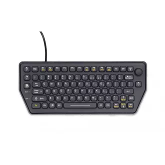 Gamber-Johnson 7300-0171 billentyűzet Otthoni USB Fekete