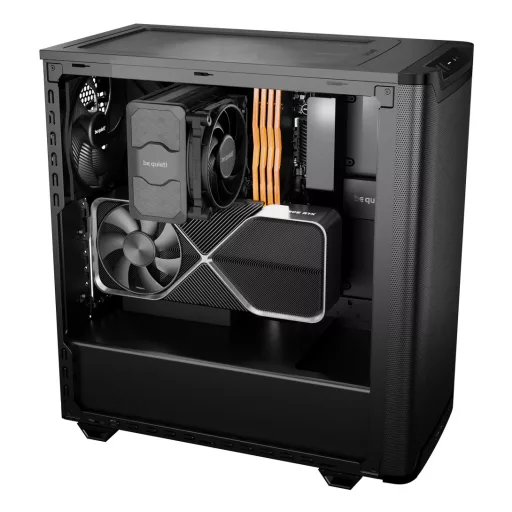be quiet! PURE BASE 501 Airflow Window Black Midi Tower Fekete