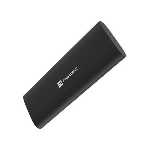 NATEC NKZ-2286 tárolóegység burkolat Külső SSD ház Fekete M.2