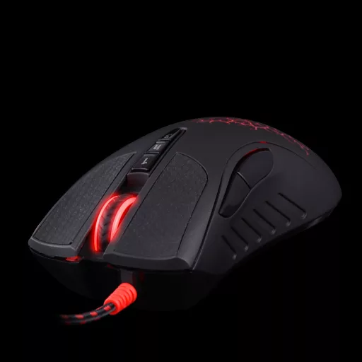 BLOODY A90 egér Játék Jobbkezes USB A típus Optikai 6200 DPI