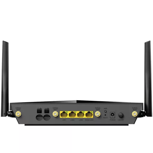 Cudy P5 vezetéknélküli router Gigabit Ethernet Kétsávos (2,4 GHz / 5 GHz) 5G Fekete