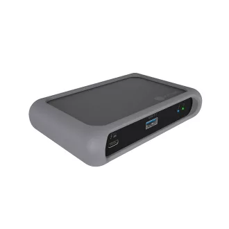   ICY BOX IB-HUB801-TB4 Thunderbolt 4 40000 Mbit/s Antracit, Fekete