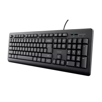 Trust TK-150 billentyűzet Univerzális USB QWERTY Fekete