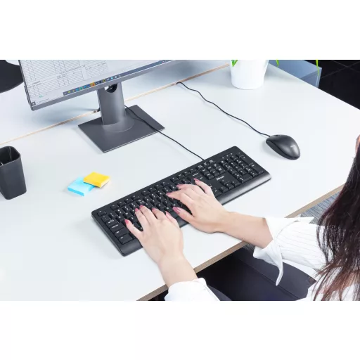 Trust TK-150 billentyűzet Univerzális USB QWERTY Fekete