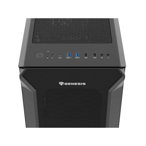 GENESIS Irid 505F Midi Tower Fekete