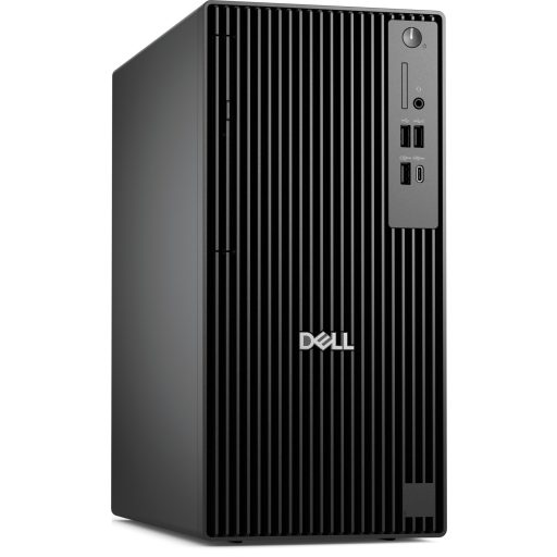 DELL Pro QBT1250 Plus Intel Core Ultra 7 265 8 GB DDR5-SDRAM 512 GB SSD Windows 11 Pro Tower PC Fekete