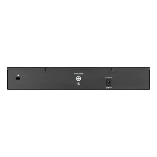 D-Link GO-SW-16G Beállítást nem igénylő (unmanaged) L2 Gigabit Ethernet (10/100/1000) 1U Fekete