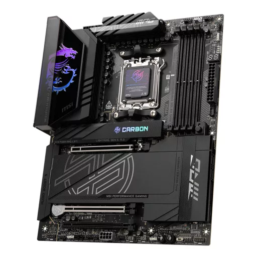 MSI MPG X870E CARBON WIFI AMD X870E Socket AM5 ATX