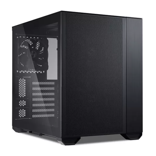 Lian Li O11AMX Tower Fekete