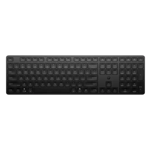 HP 495K Multi-Device Dual-Mode Keyboard billentyűzet Univerzális USB + Bluetooth Fekete
