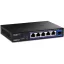 Trendnet TEG-S5061 hálózati kapcsoló Beállítást nem igénylő (unmanaged) 2.5G Ethernet (100/1000/2500) Fekete