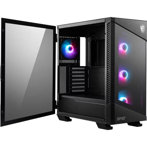 MSI MPG Velox 100R Midi Tower Fekete