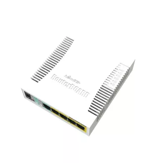   Mikrotik RB260GSP hálózati kapcsoló Vezérelt Gigabit Ethernet (10/100/1000) Ethernet-áramellátás (PoE) támogatása Fehér