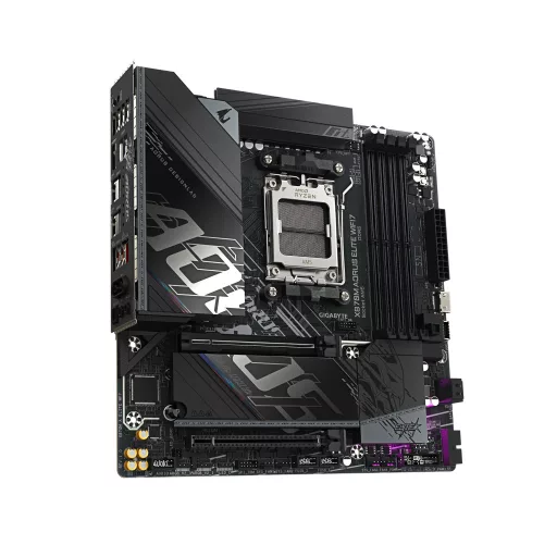 GIGABYTE X870M AORUS ELITE WIFI7 AMD X870 Socket AM5 Micro ATX