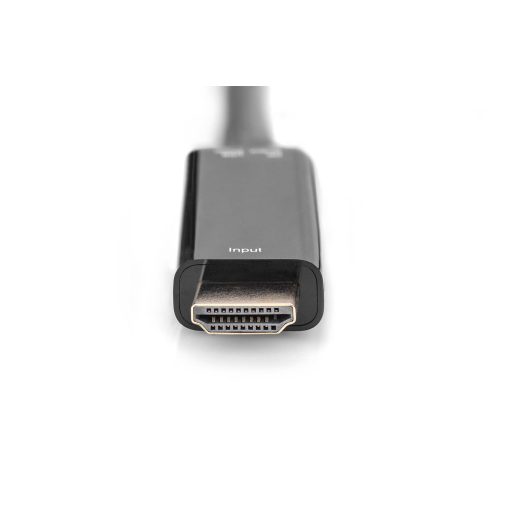 Digitus AK-330101-002-S video átalakító kábel 0,2 M HDMI A-típus (Standard) HDMI + USB Fekete