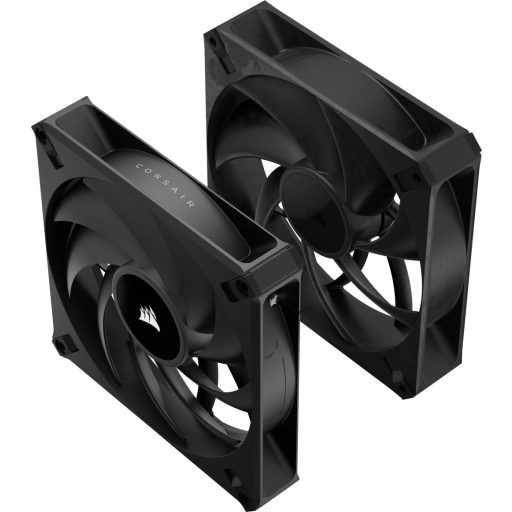 Corsair RS140 MAX 14 cm Fekete 2 db