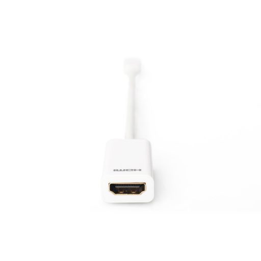 Digitus AK-340404-001-W video átalakító kábel 0,15 M Mini DisplayPort HDMI Fehér