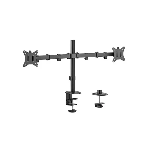Gembird MA-D2-01 asztali TV konzol 81,3 cm (32") Fekete