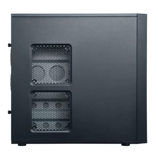 Chieftec CQ-01B-U3-OP Midi Tower Fekete