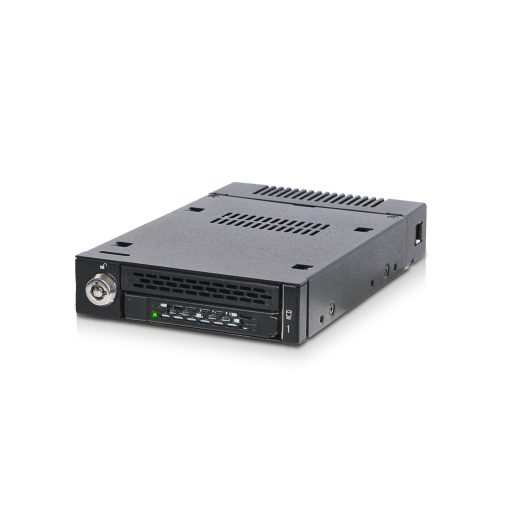 Icy Dock MB833M2K-B tárolóegység burkolat Külső SSD ház Fekete M.2