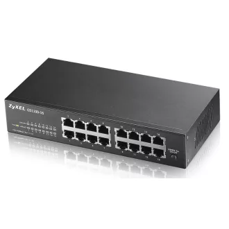   Zyxel GS1100-16 Beállítást nem igénylő (unmanaged) Gigabit Ethernet (10/100/1000)