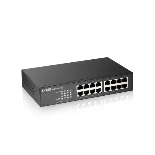 Zyxel GS1100-16 Beállítást nem igénylő (unmanaged) Gigabit Ethernet (10/100/1000)