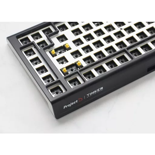 Ducky Tinker 75 billentyűzet Játék USB Amerikai angol Fekete