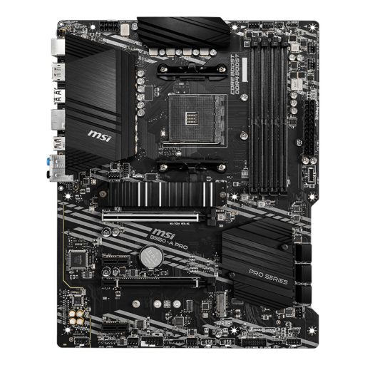 MSI B550-A PRO AMD B550 AM4 foglalat ATX