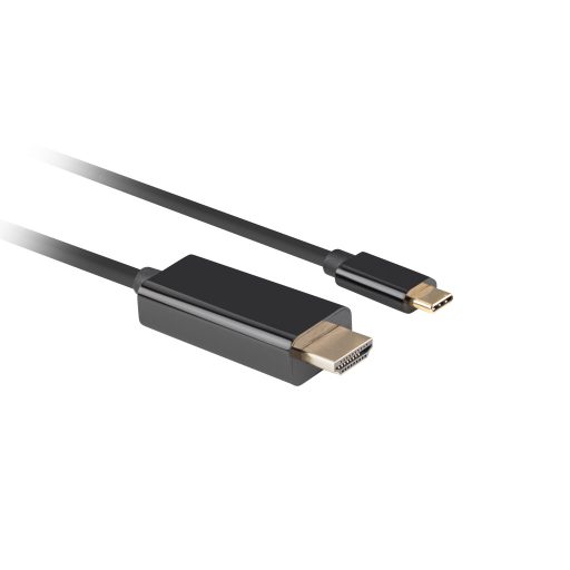 Lanberg CA-CMHD-10CU-0018-BK video átalakító kábel 1,8 M USB C-típus HDMI