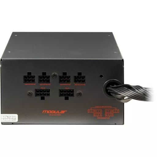 Inter-Tech HiPower SP-750CM 750 W 20+4 pin ATX ATX Fekete